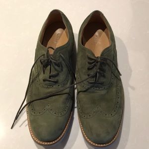 Cole Haan suede wingtips